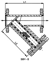 SBY系列過(guò)濾器結(jié)構(gòu)示意圖