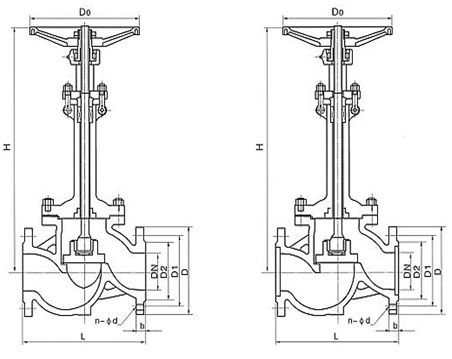 低溫截止閥結構圖