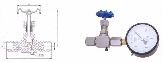 JJM1壓力表截止閥 JJM8結(jié)構(gòu)形式