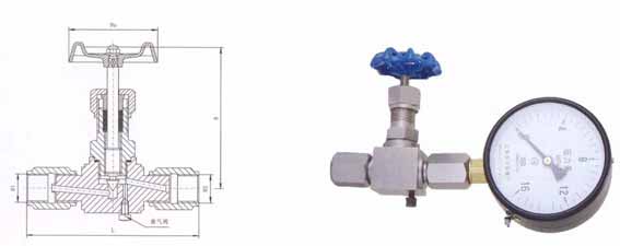 JJM8壓力表截止閥 JJM8結(jié)構(gòu)形式